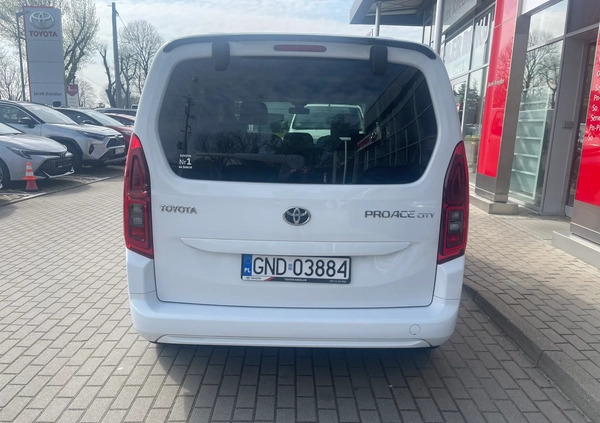 Toyota Proace City Verso cena 110000 przebieg: 17151, rok produkcji 2023 z Sierpc małe 137